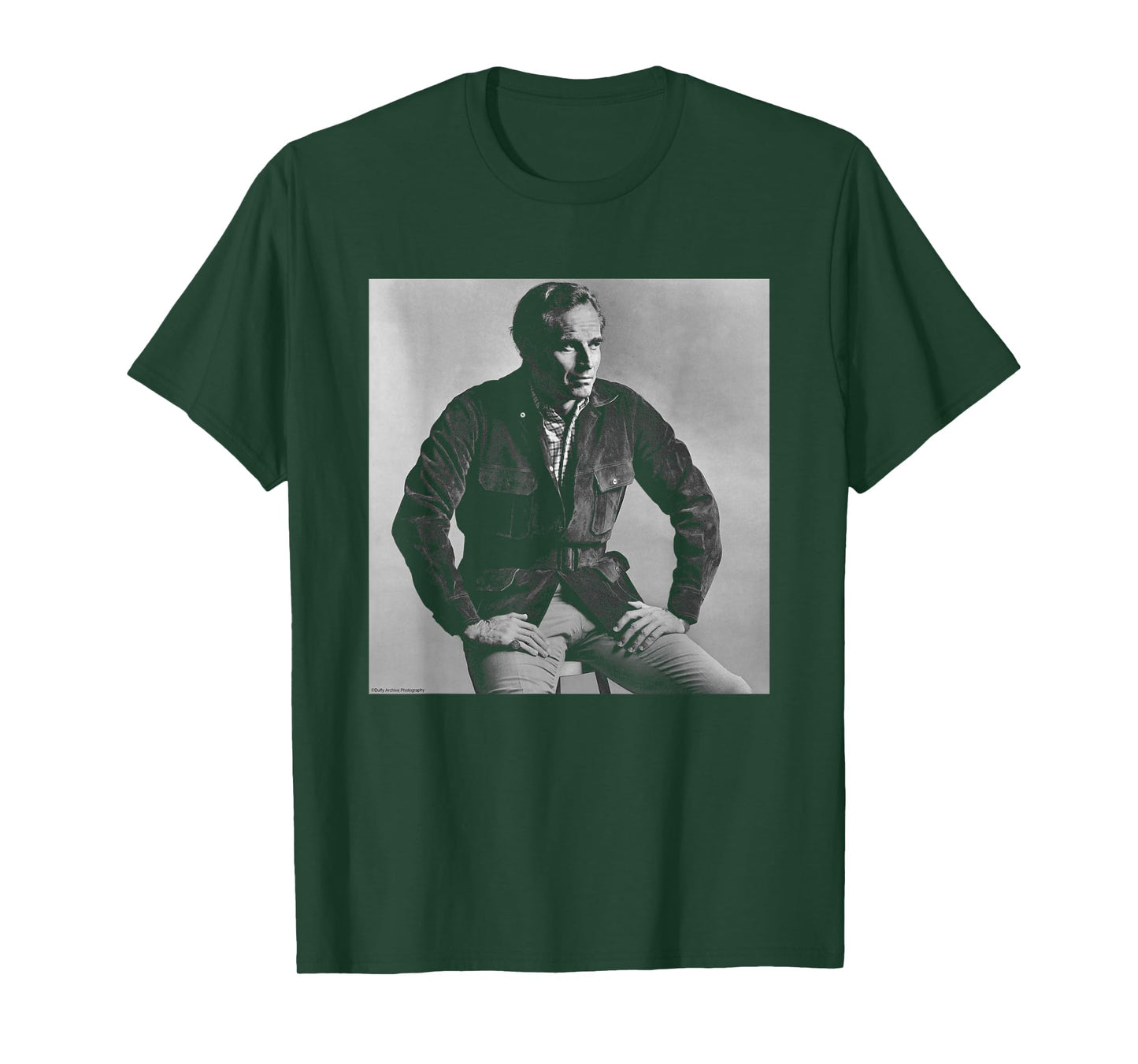 Ben-Hur Actor Charlton Heston Duffy Archive Photography T-Shirt