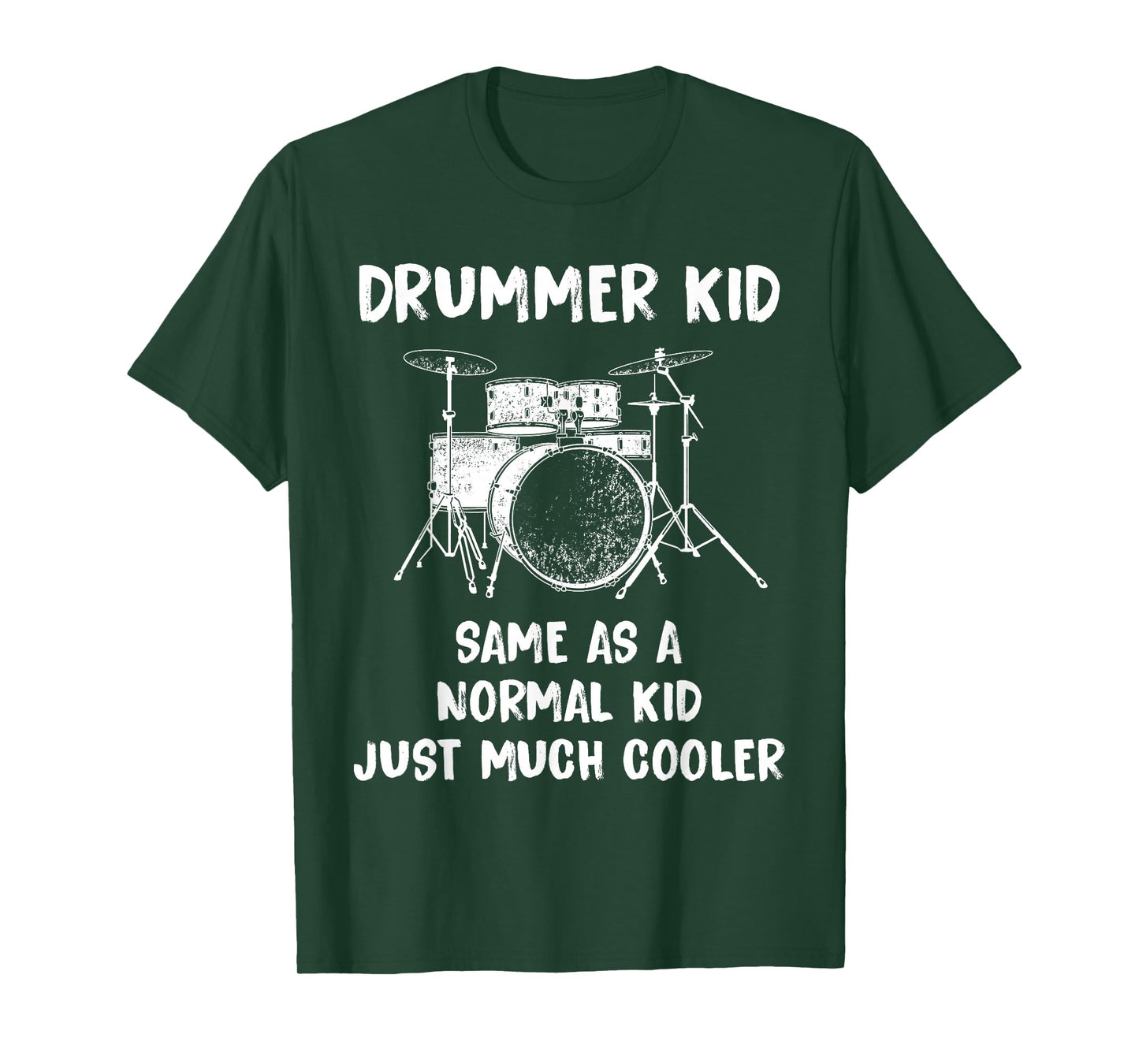 Drummer Kid Definition Funny Musician Drums T-Shirt