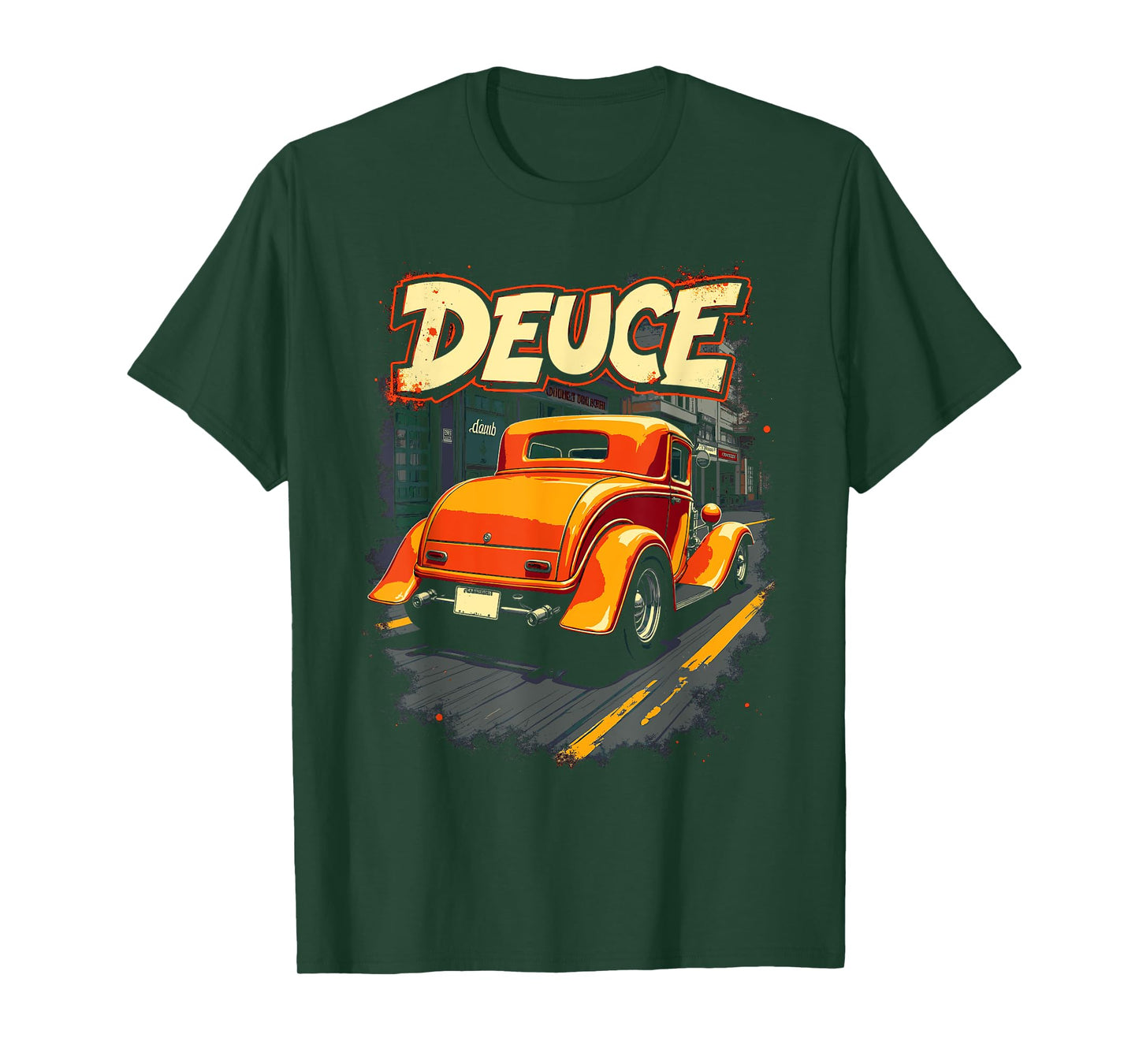 32 Deuce Coupe American Classic 3 Window Deuce Coupe Hot Rod T-Shirt