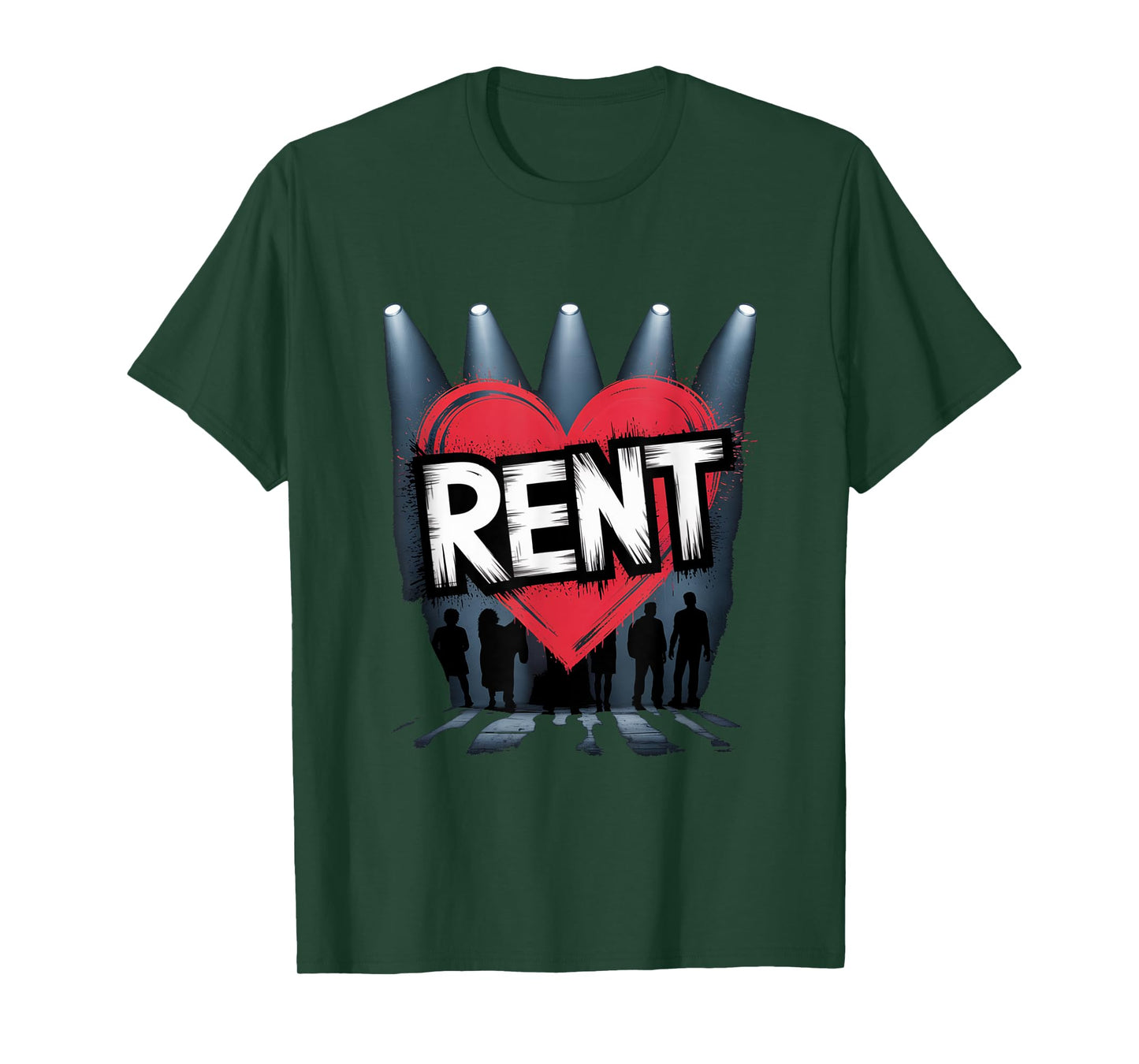 Rent Inspirational Musical Theatre Broadway Theater T-Shirt