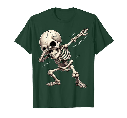 Dabbing Skeleton Dab Kids T-Shirt