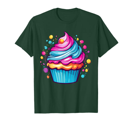 Colourful Cupcakes T-Shirt
