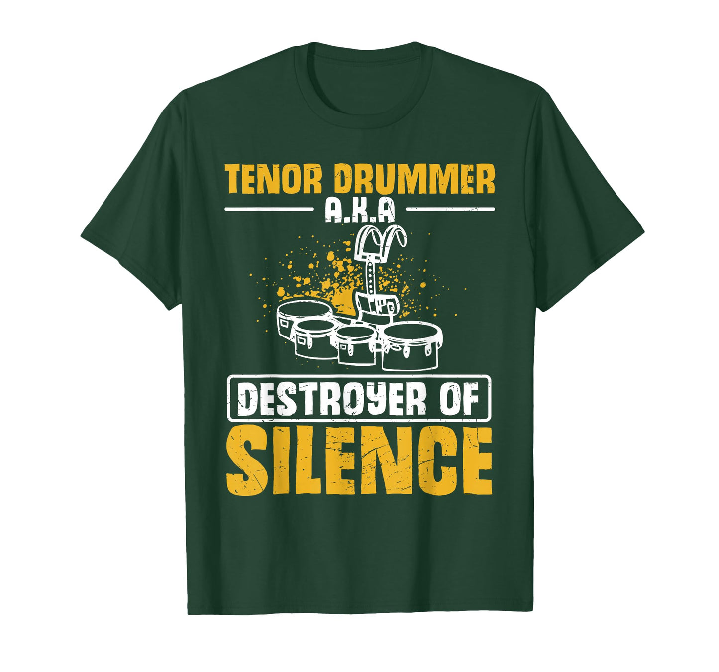 Marching Band | Quad Drum | Funny Tenor Drummer T-Shirt