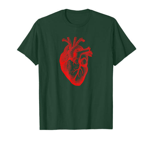 Anatomical Heart Design | Scientific Biology Organ T-Shirt