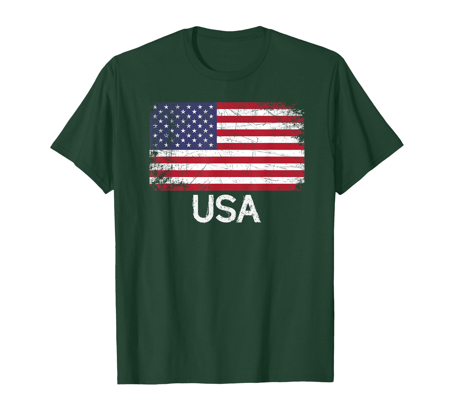 American Flag | Vintage Made in USA United States Gift T-Shirt