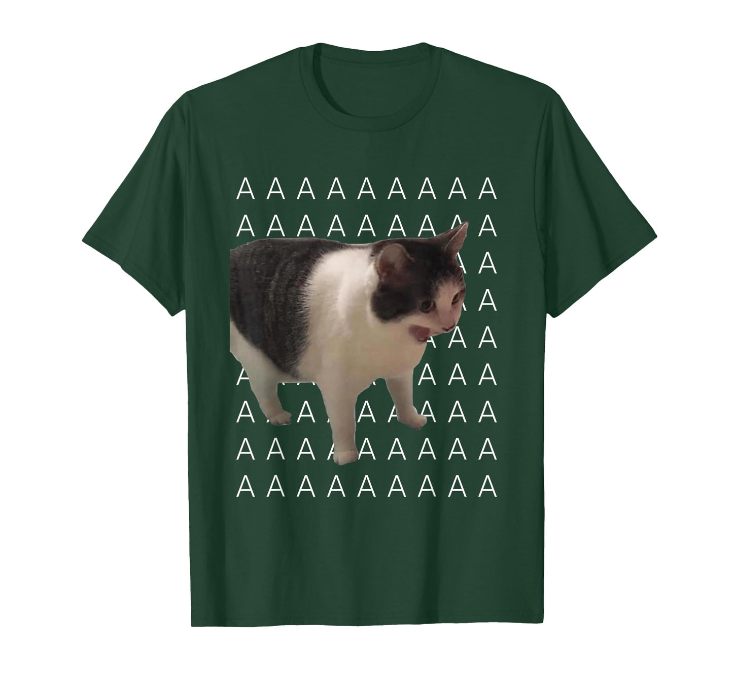Fanny Cat Meme Scream AAA Men Women Kids T-Shirt