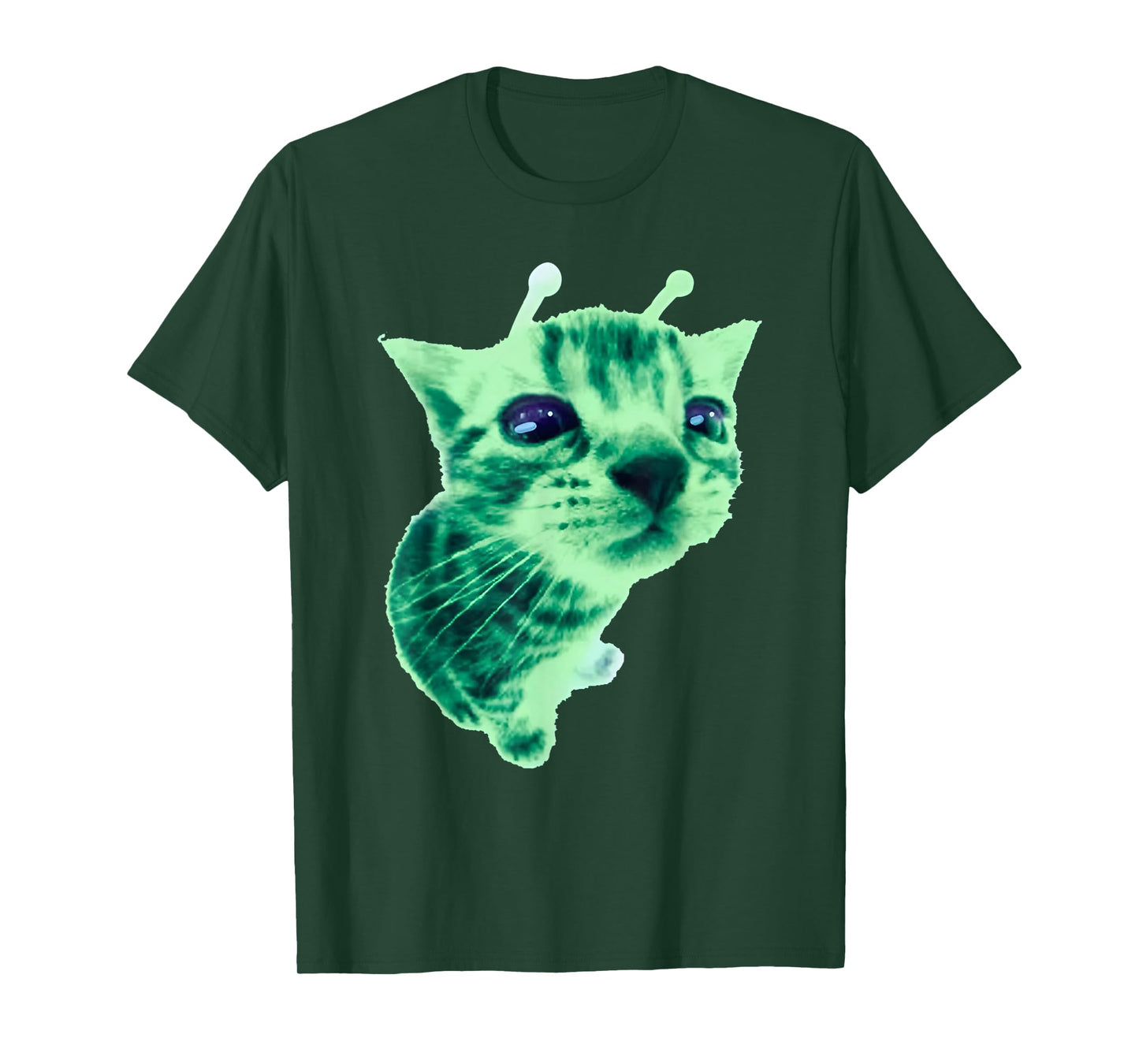 Gnarp Cat Silly Alien Cat Meme Brainrot Meme Funny Silly Cat T-Shirt