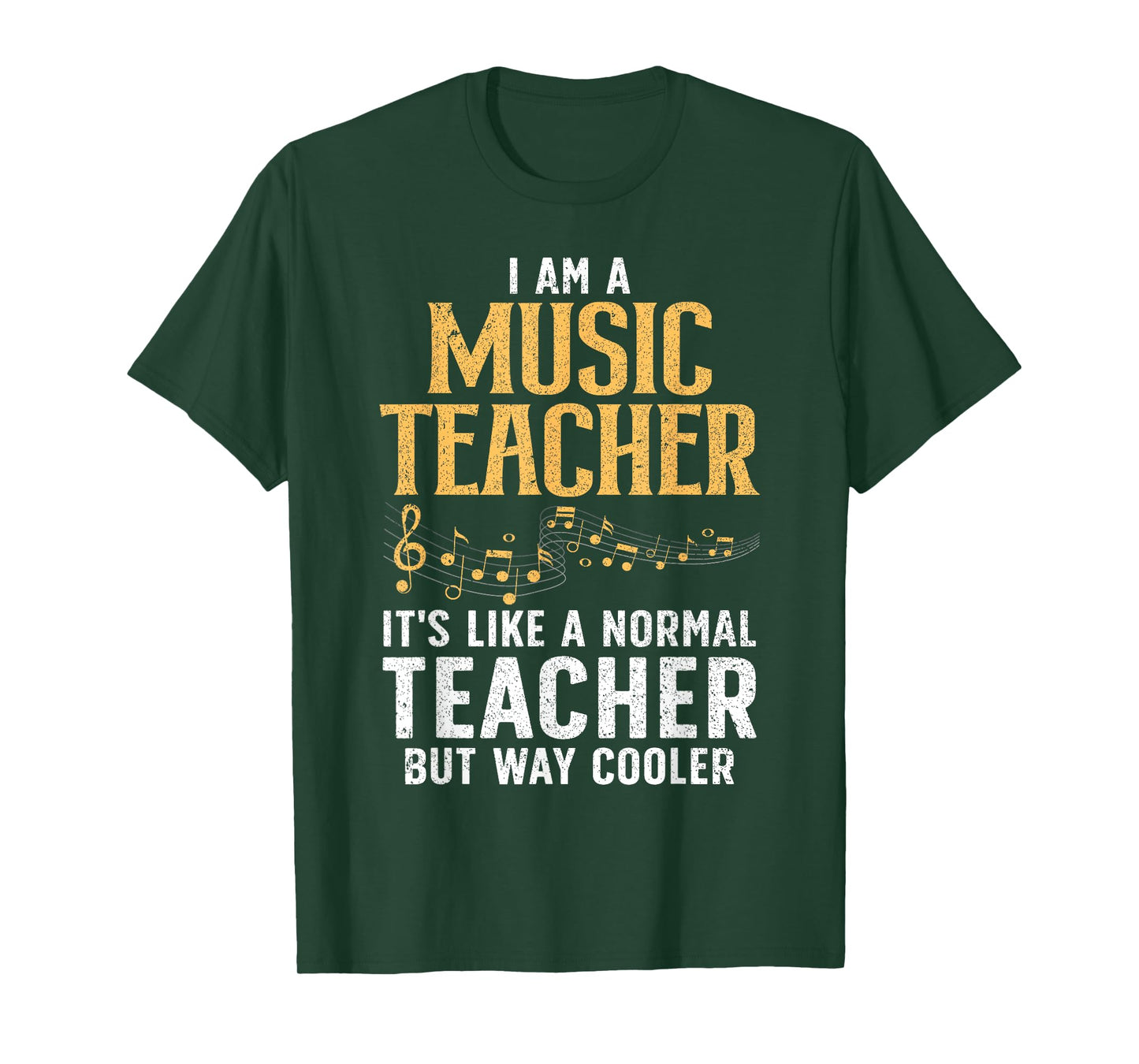 Cool Music Teacher Art for Men Women School Orchestra Coach T-Shirt
