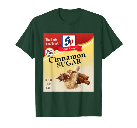 Cinnamon Sugar Condiment Costume Holiday Spice Group Costume T-Shirt