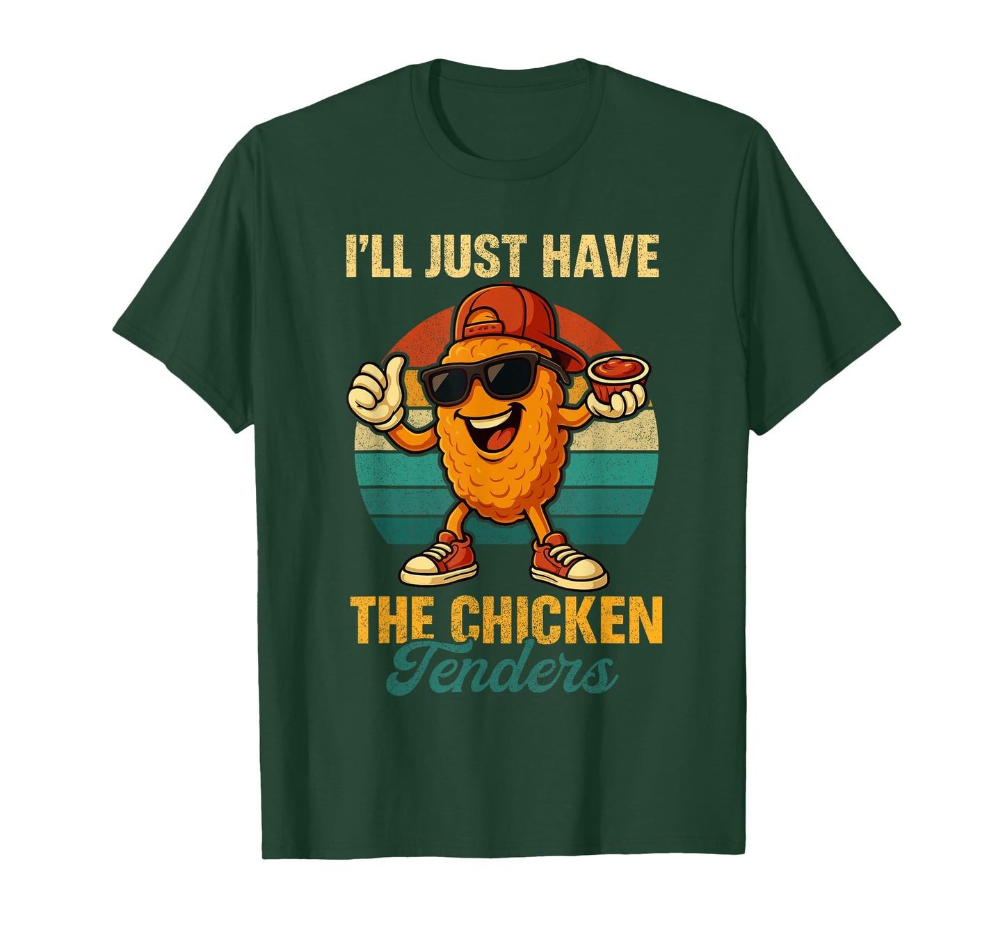 Chicken Nugget Costume, I’ll Just Have The Chicken Tenders T-Shirt