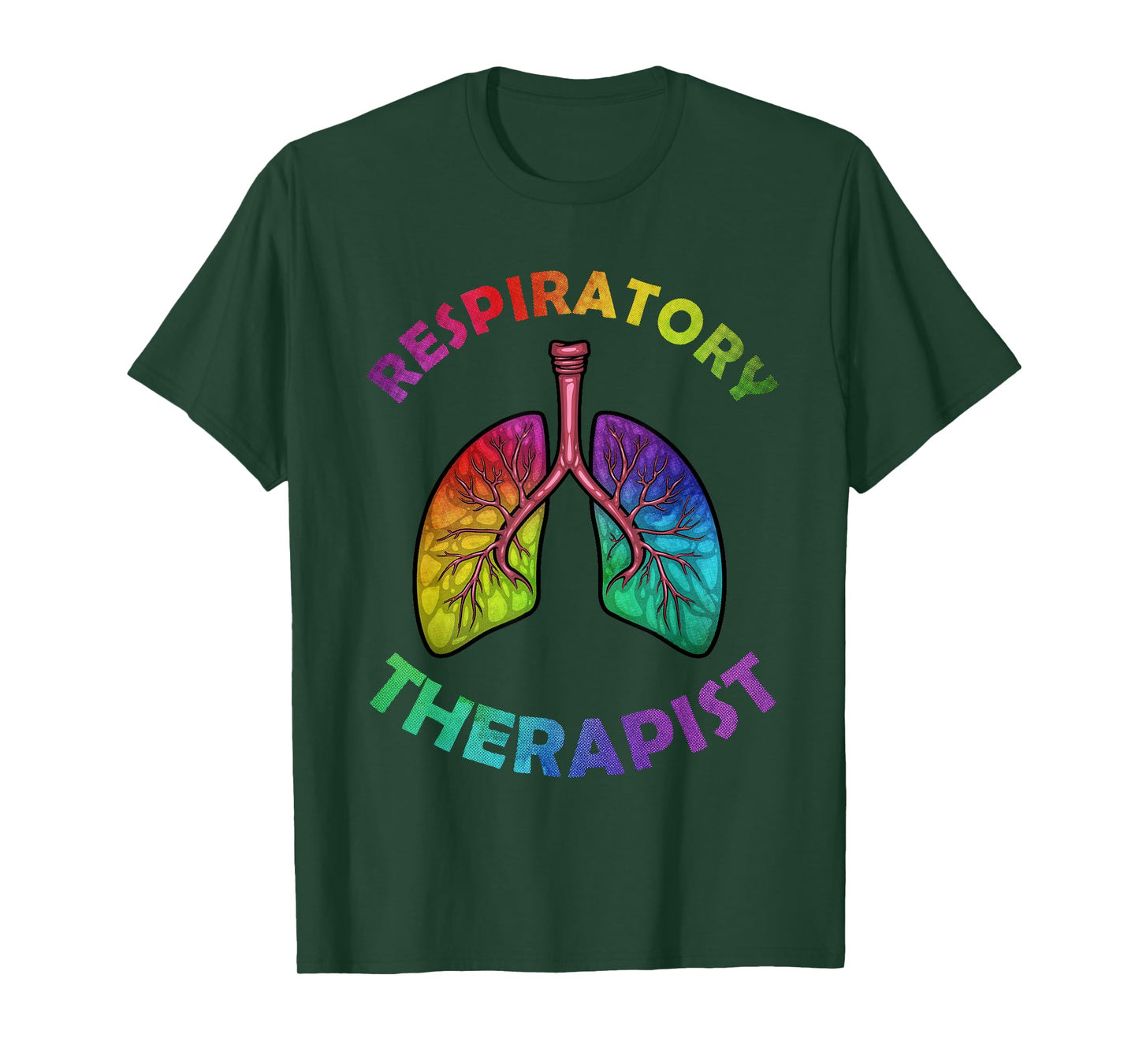 Cool Respiratory Therapy For Men Women Care Lung Doctor RT T-Shirt