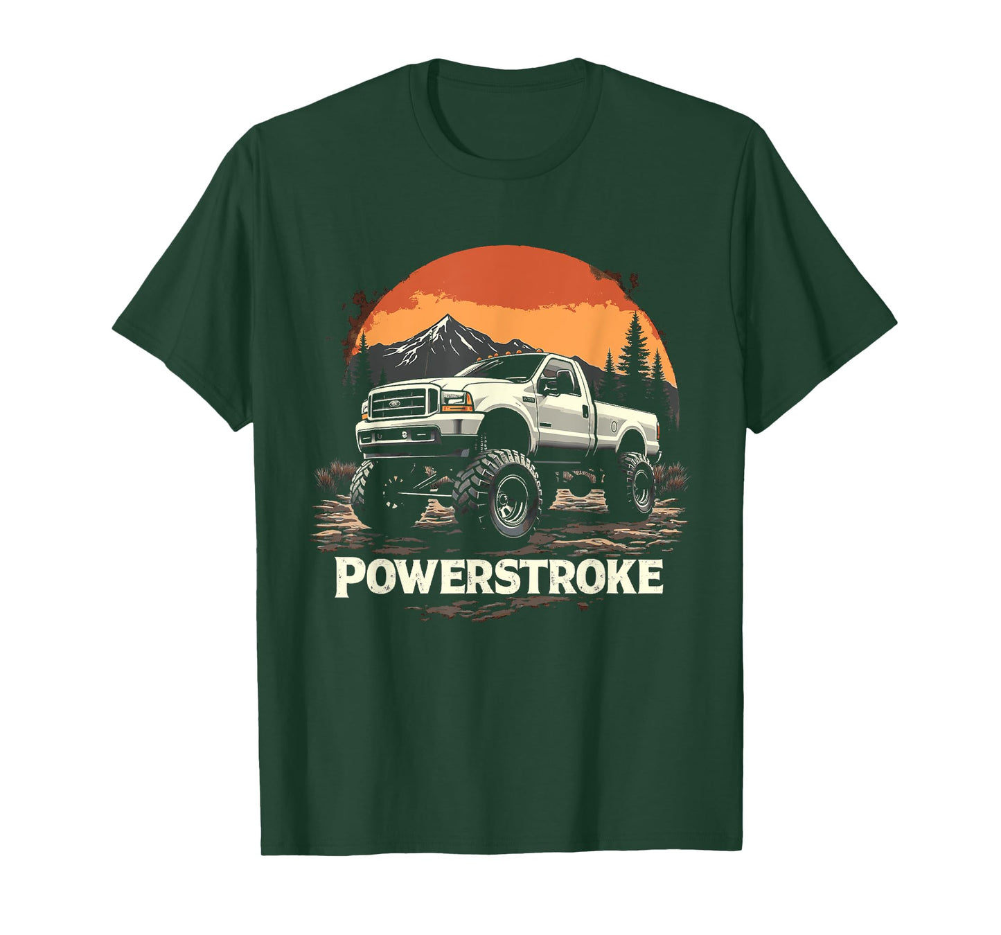2001 Powerstroke Diesels Single Cab OBS Old Body Style Truck T-Shirt