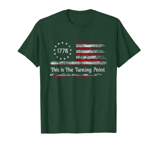 This is The Turning Point American Freedom USA Flag T-Shirt