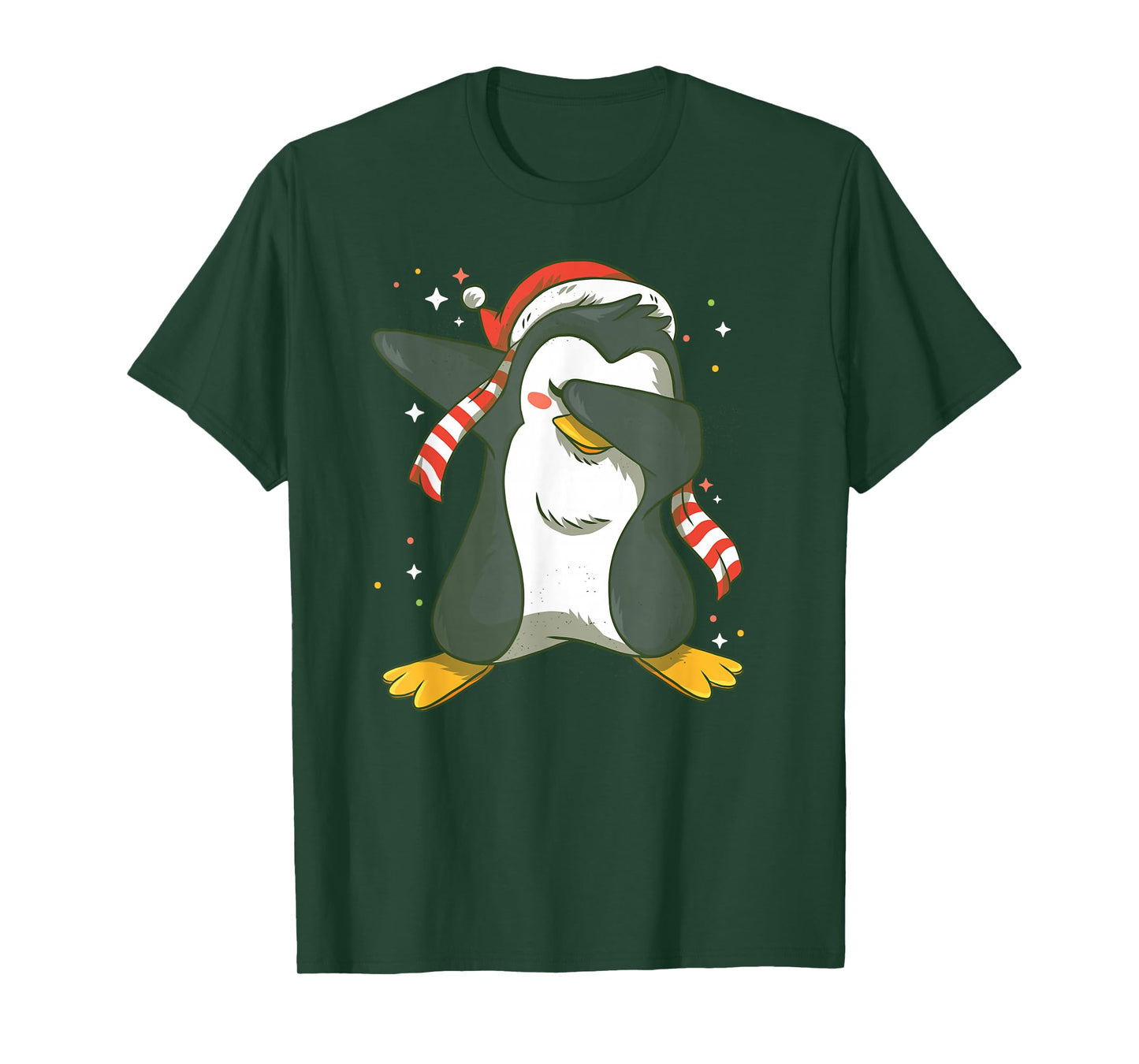Penguin Dabbing Funny Cute Animal Winter Christmas Gift T-Shirt