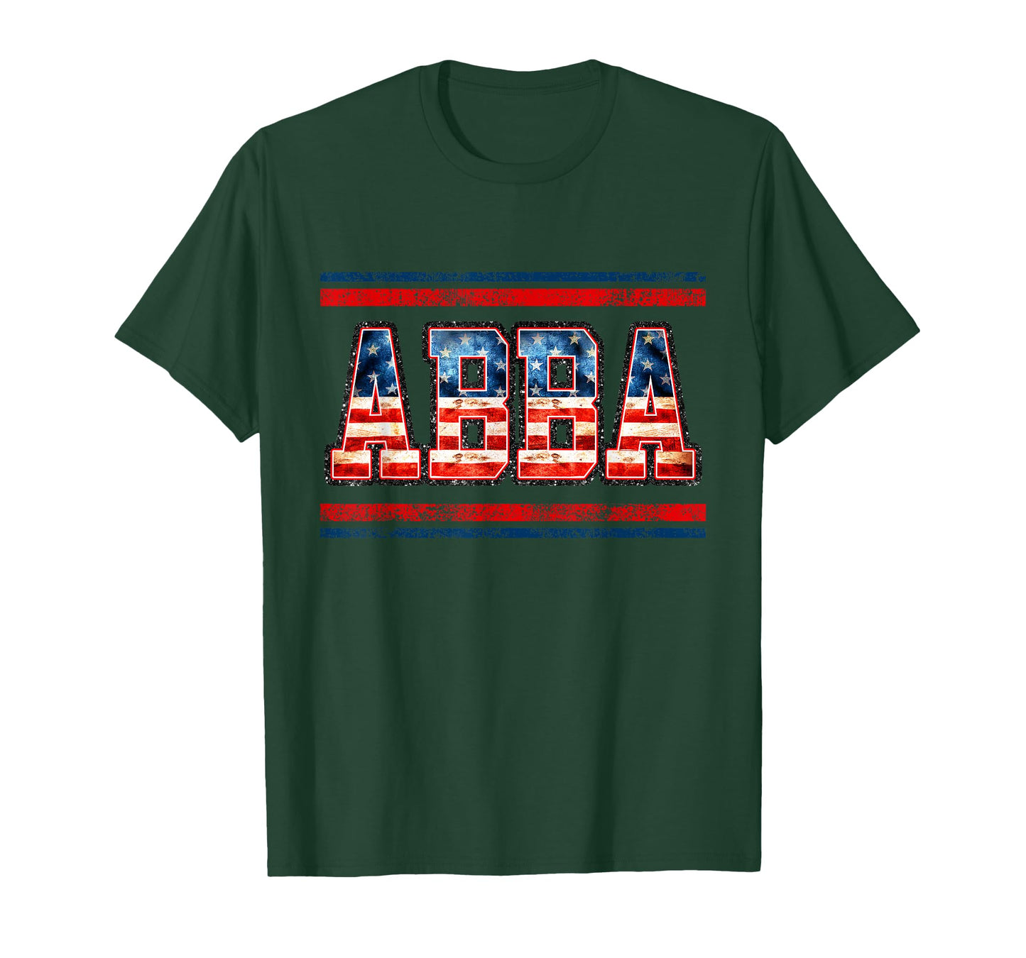 4th of July Abba Flag Shirt, Vintage Abba Shirt T-Shirt