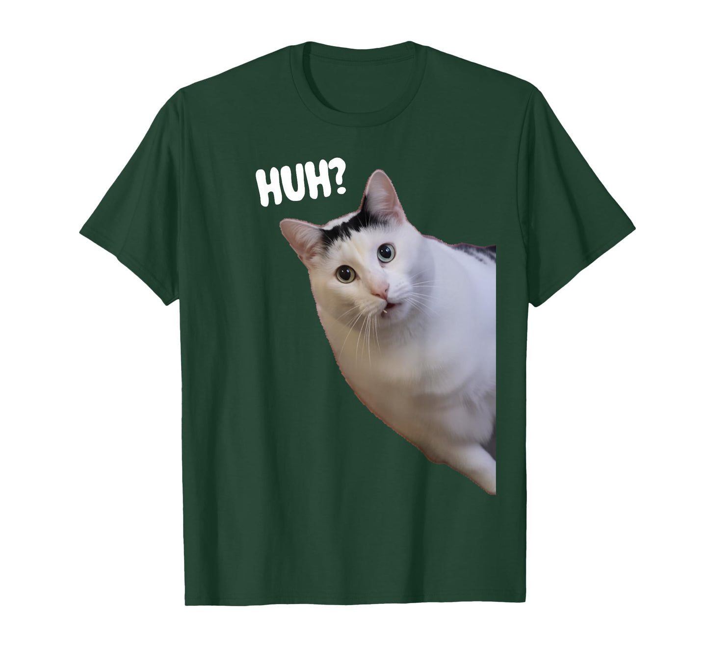 Funny Huh Cat Meme Funny Memes Internet Memes Cat Lover Joke T-Shirt