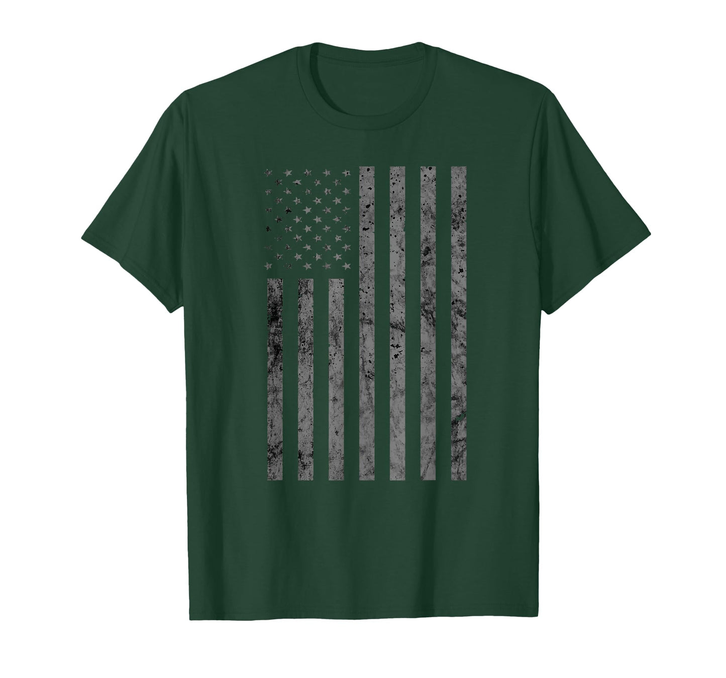 Vintage Black American Flag T-Shirt