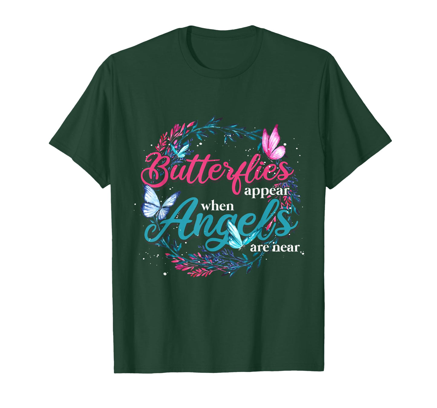 Angel Butterflies Gift Idea Butterfly T-Shirt