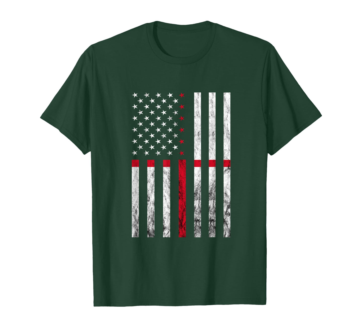 Vintage USA America English Flag St George's Cross England T-Shirt