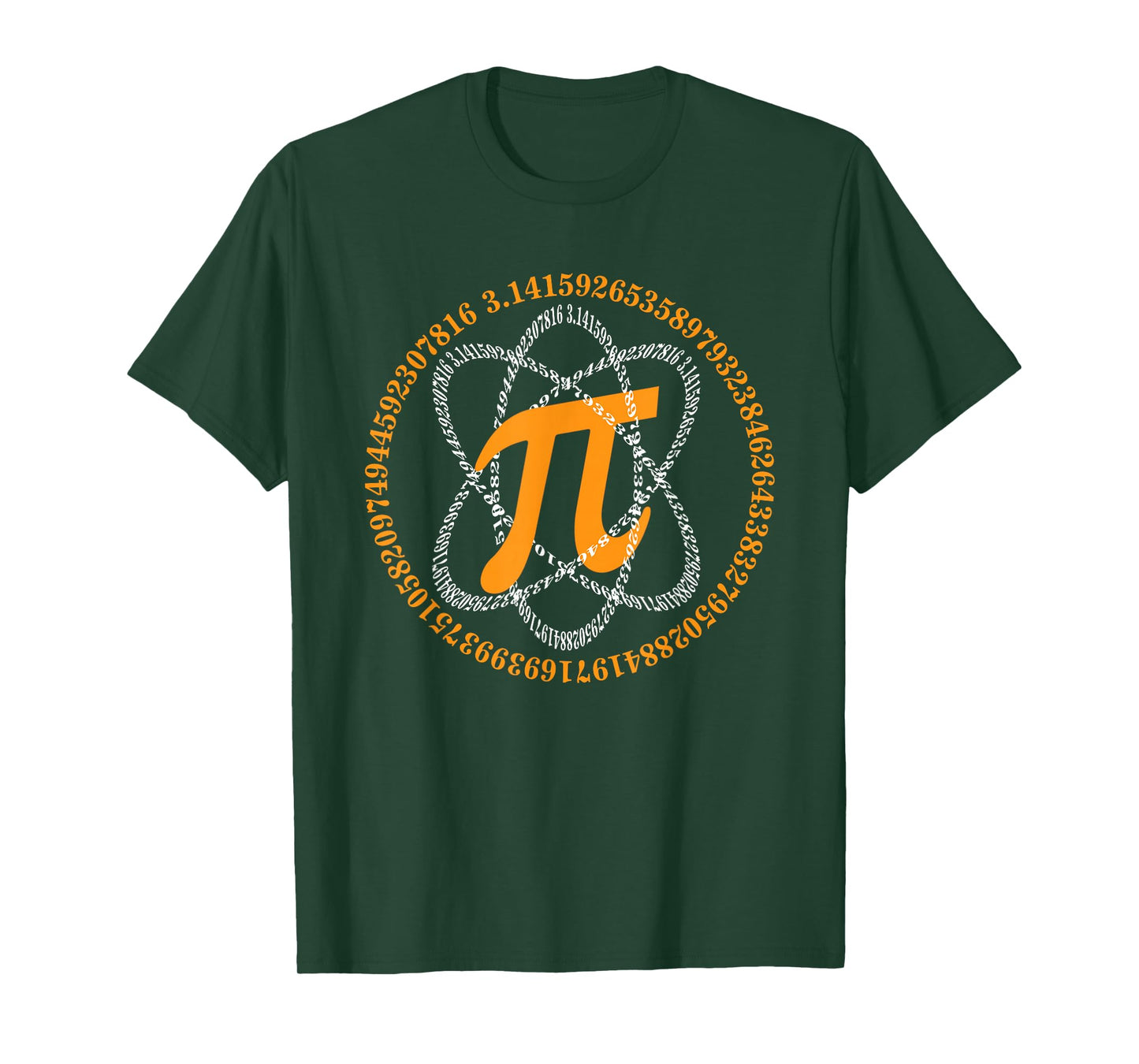 Math Pi Shirt Atom Pi Symbol Pi Day Science Math Teacher T-Shirt
