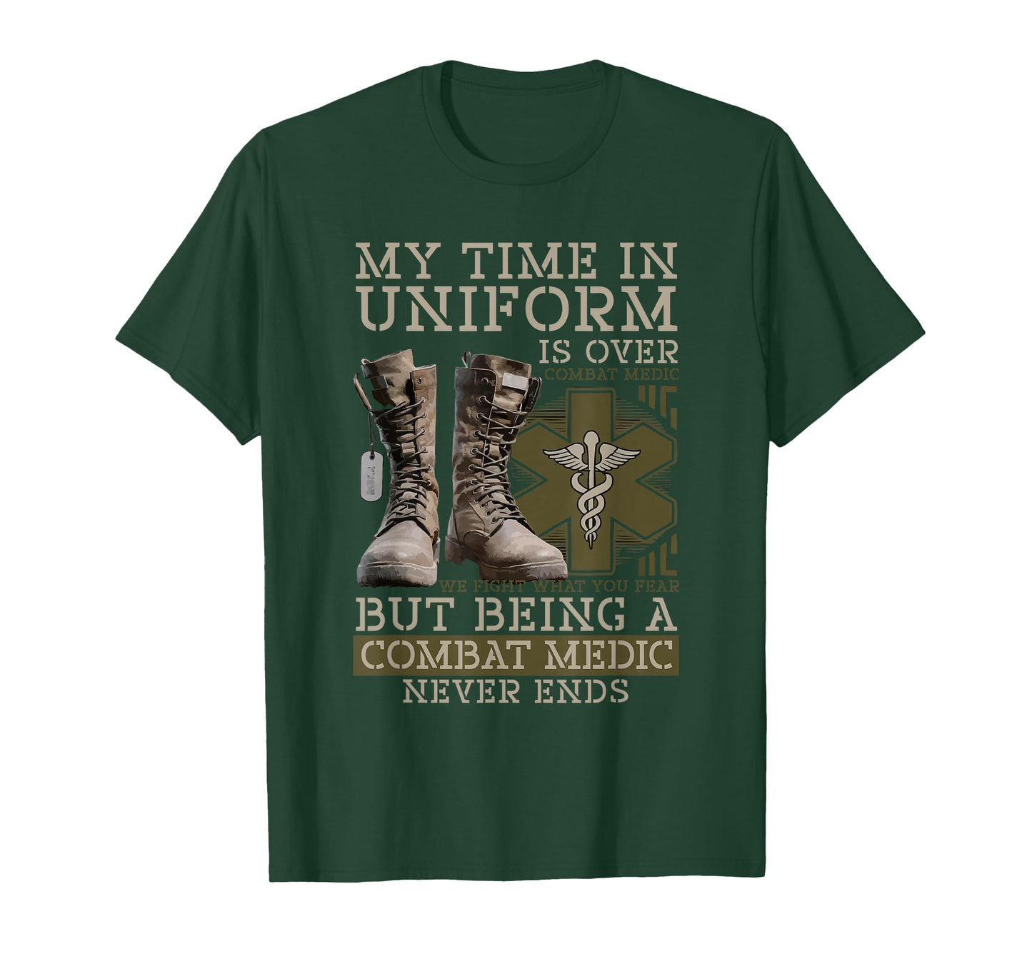 Combat Medic First Aid Field Medic Military T-Shirt