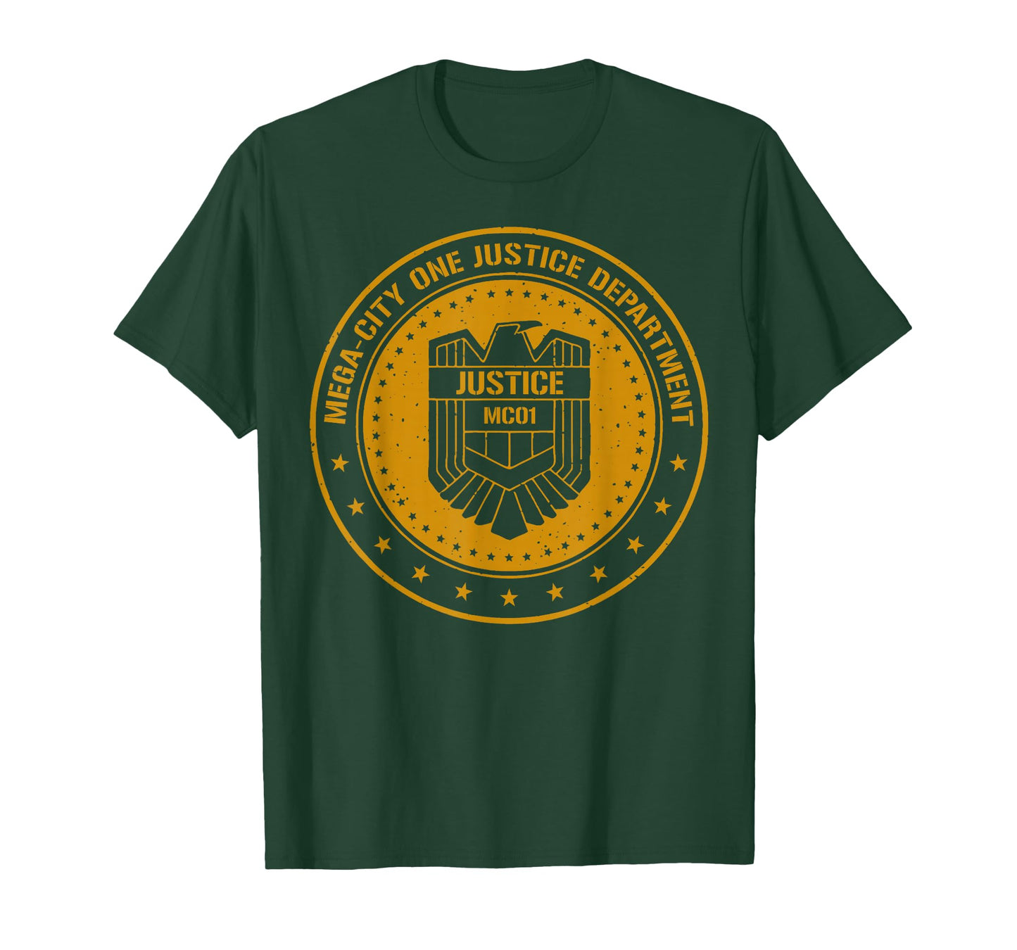 Mega City One Justice Department Justice MC01 T-Shirt