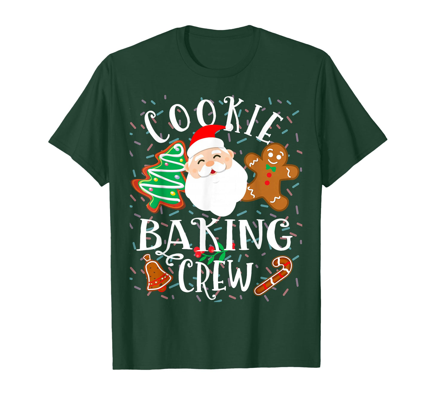 Christmas Cookie Baking Crew Cookie Crew Family Christmas T-Shirt
