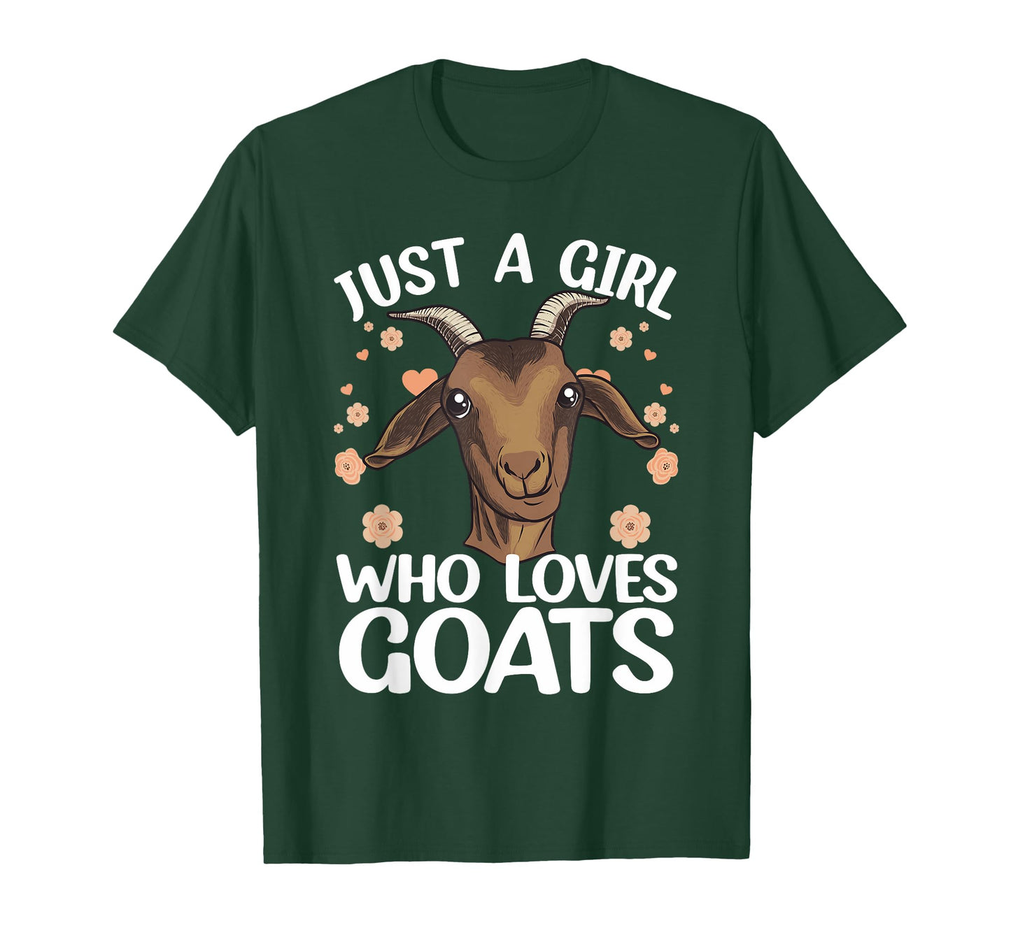Cool Goat For Women Girls Goat Whisperer Farm Animal Farmer T-Shirt
