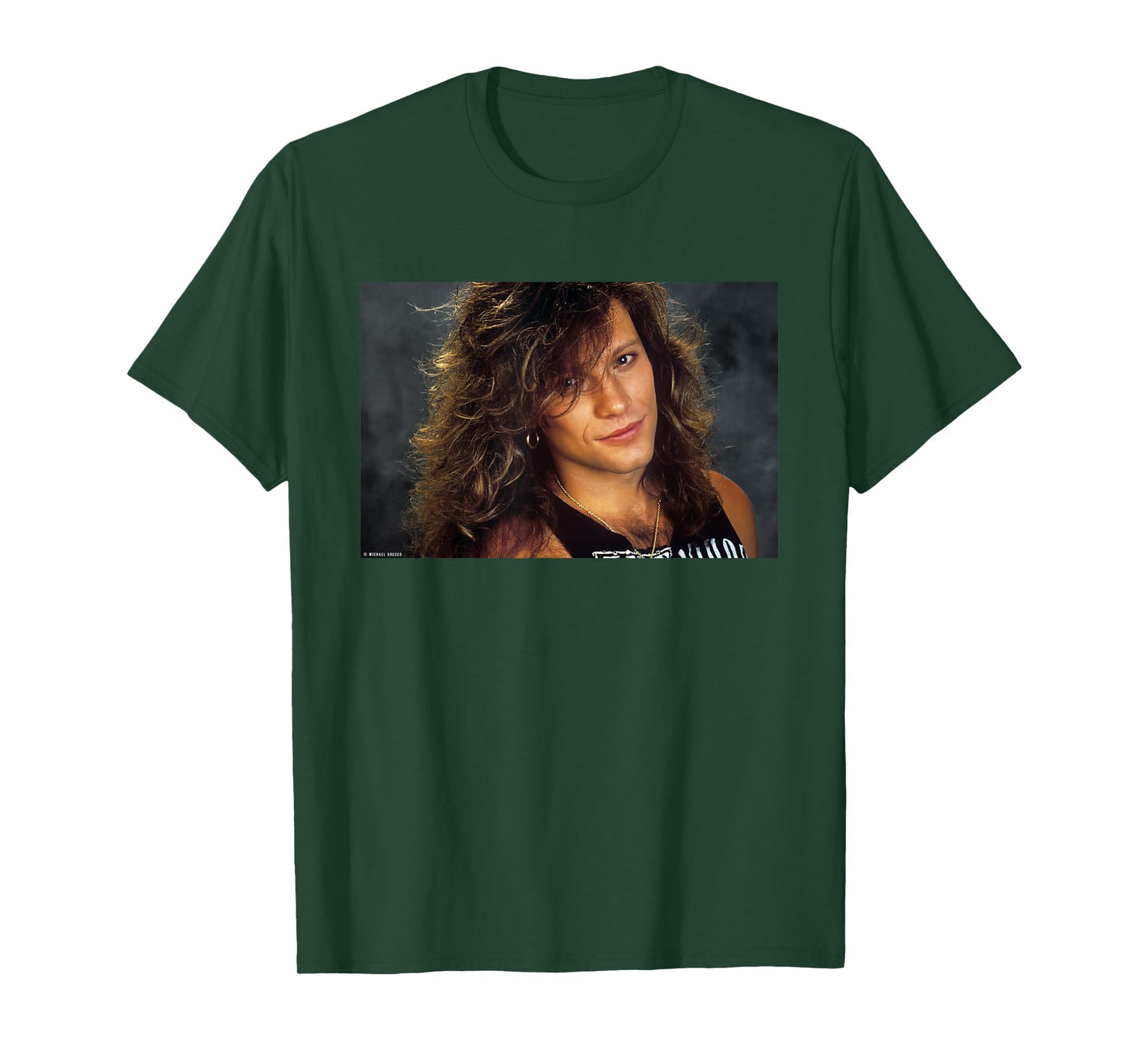 Jon Bon Jovi Rock Singer Portrait by Michael Grecco T-Shirt