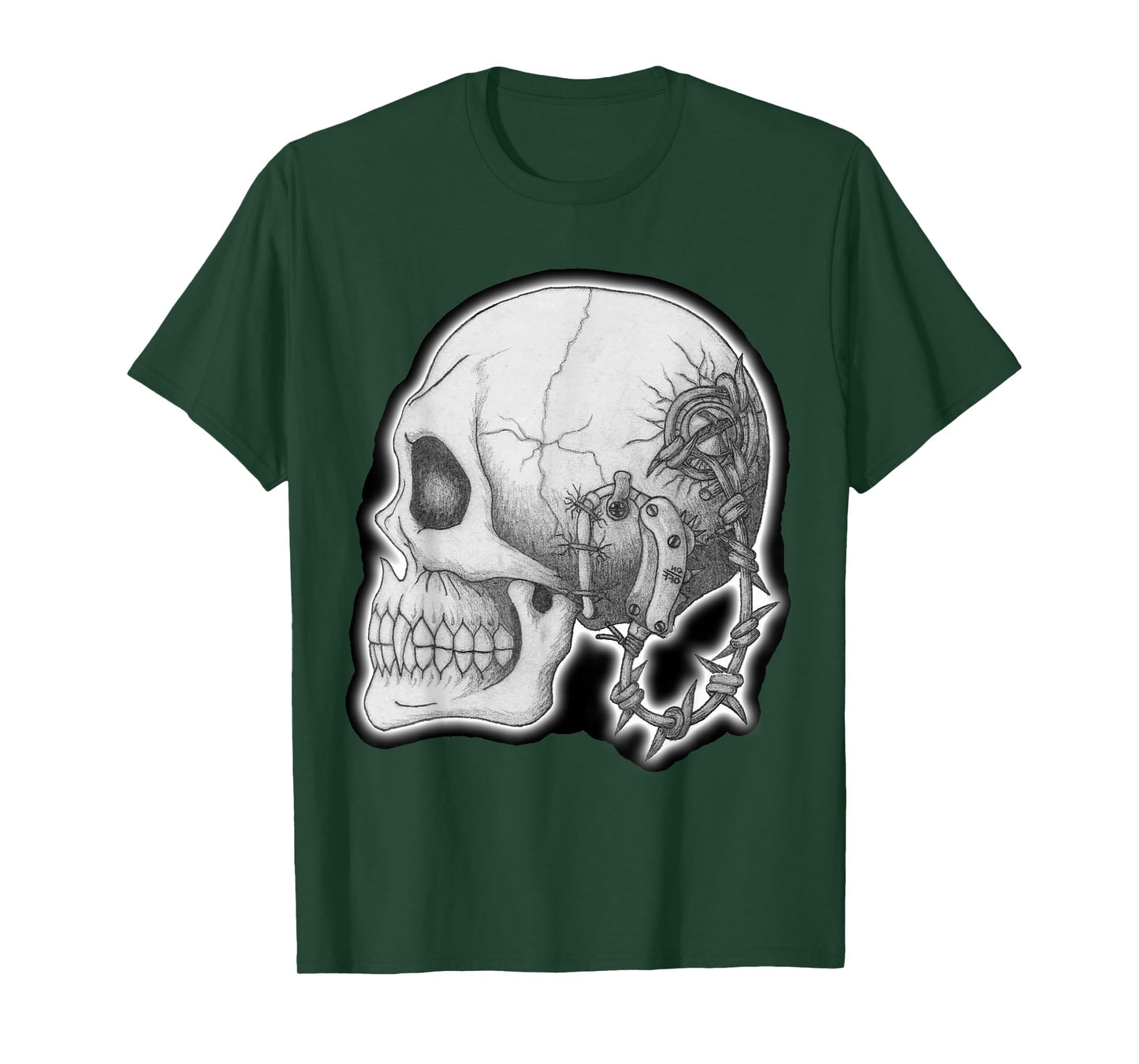 Cochlear Implant Skull T-Shirt
