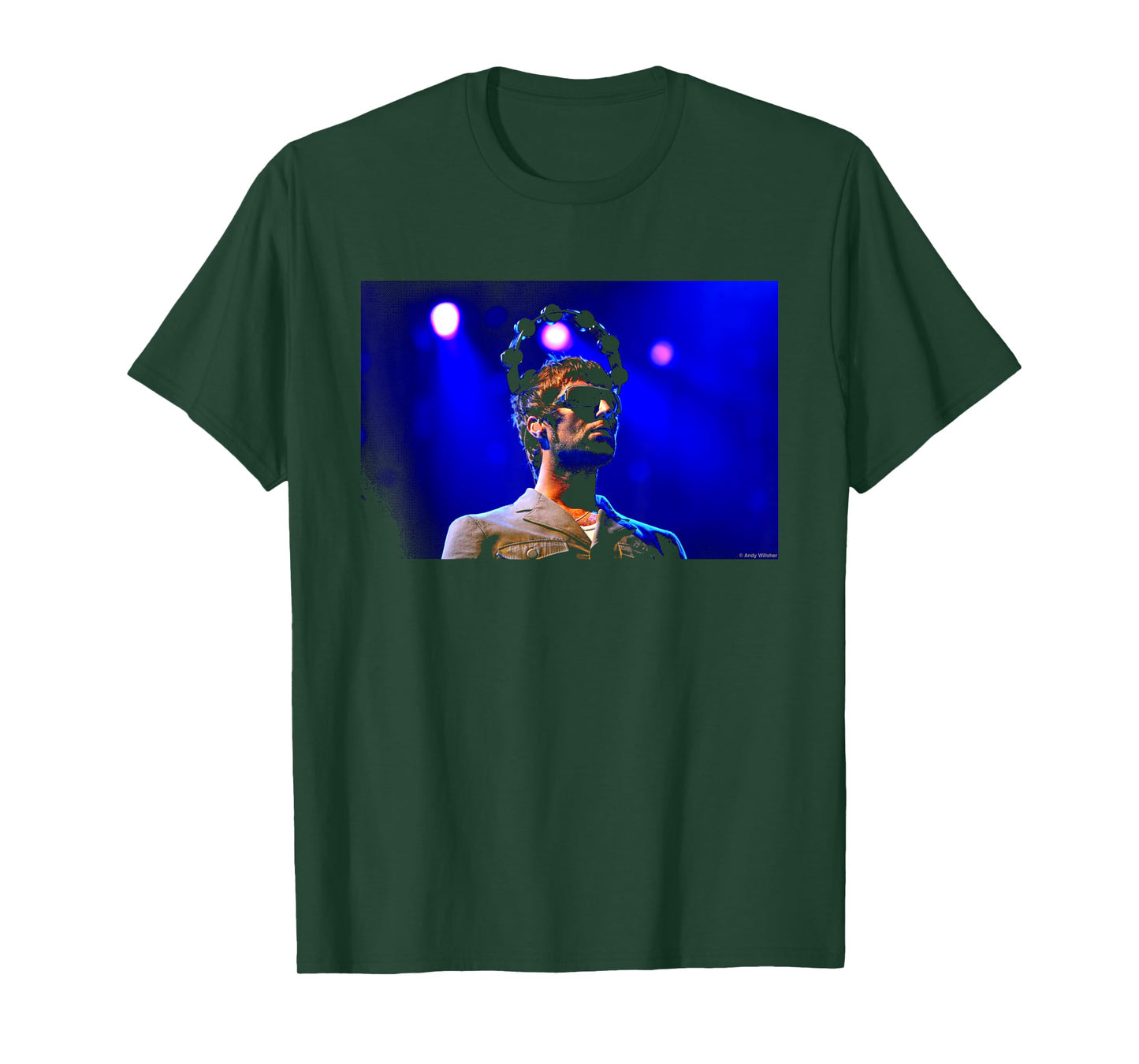 Liam Gallagher Oasis Live V Festival 2005 By Andy Willsher T-Shirt
