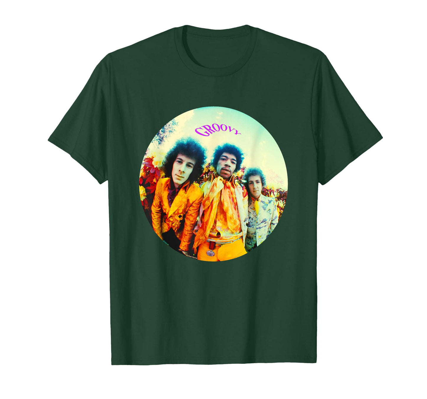 Karl Ferris Are You Experienced Jimi Hendrix Groovy T-Shirt
