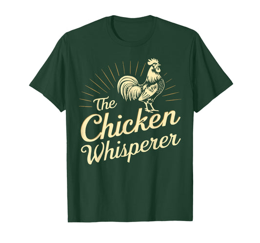 Chicken Whisperer Farm Funny Gifts For Chicken Lover Farmer T-Shirt