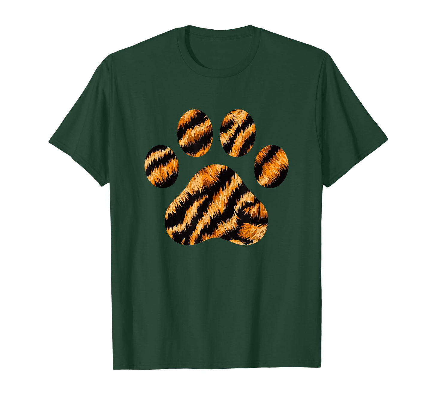 Animal Print Paw Tiger T-Shirt