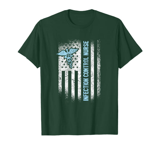 American Infection Control Nurse T-Shirt