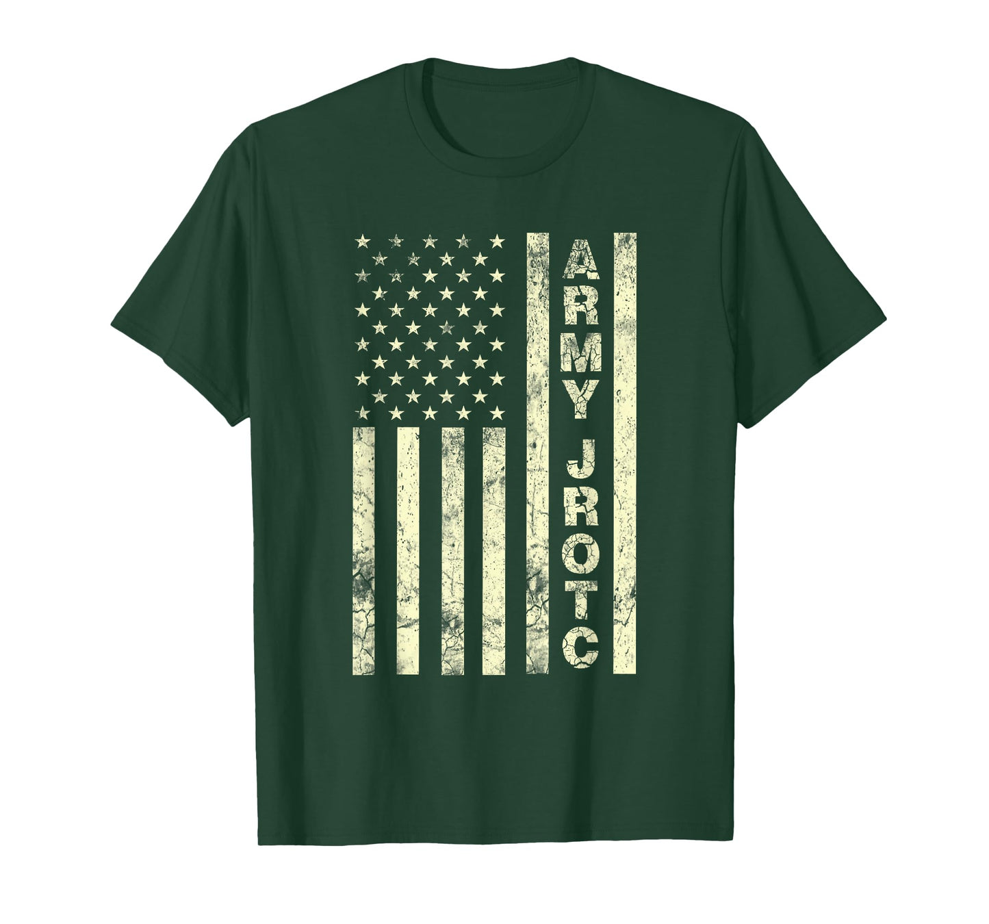 Cool United States Army USA Junior ROTC US Flag Army JROTC T-Shirt
