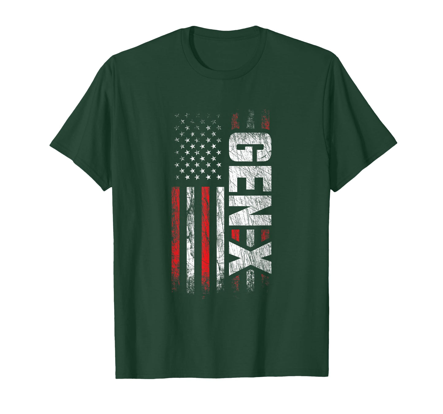 Generation X - Gen Xer - Gen X American Flag - Gen X Women Men T-Shirt