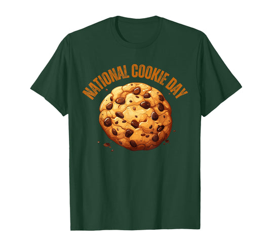 Cookie Day national chocolate chip Minute Lazy Party T-Shirt