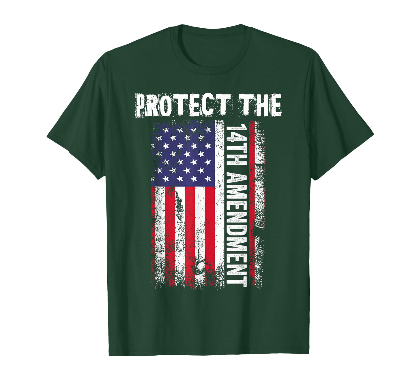 Protect the 14th Amendment Constitution US Flag T-Shirt