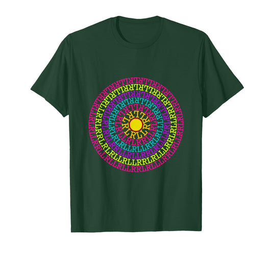 Paradiddle Variations Drummer T-shirt for Drummers Drummer T-Shirt