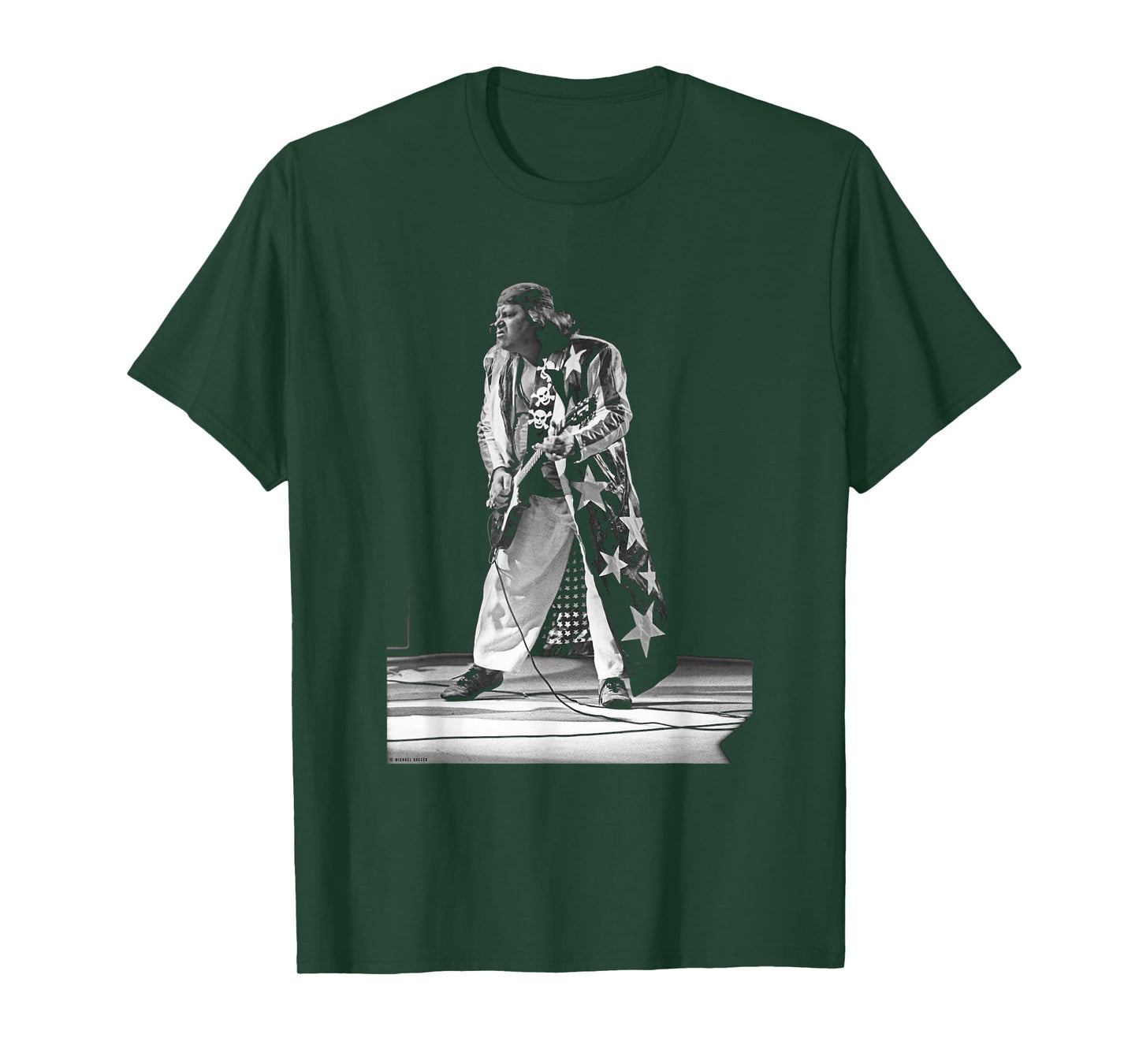 Comedian Sam Kinison Live with Guitar by Michael Grecco T-Shirt