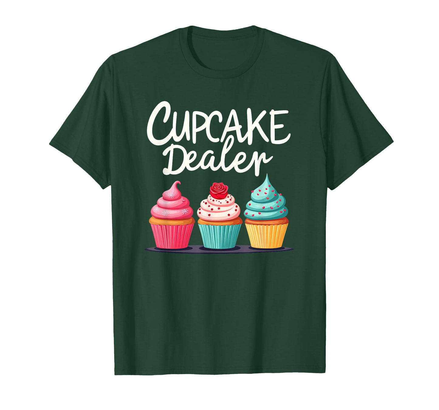 Bakery Cupcake Dealer Halloween T-Shirt