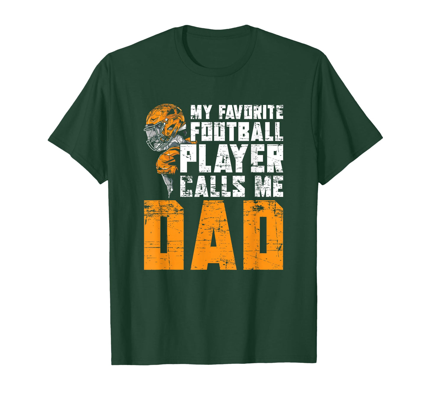 Fathers Day Football Player Dad American Sport Football T-Shirt