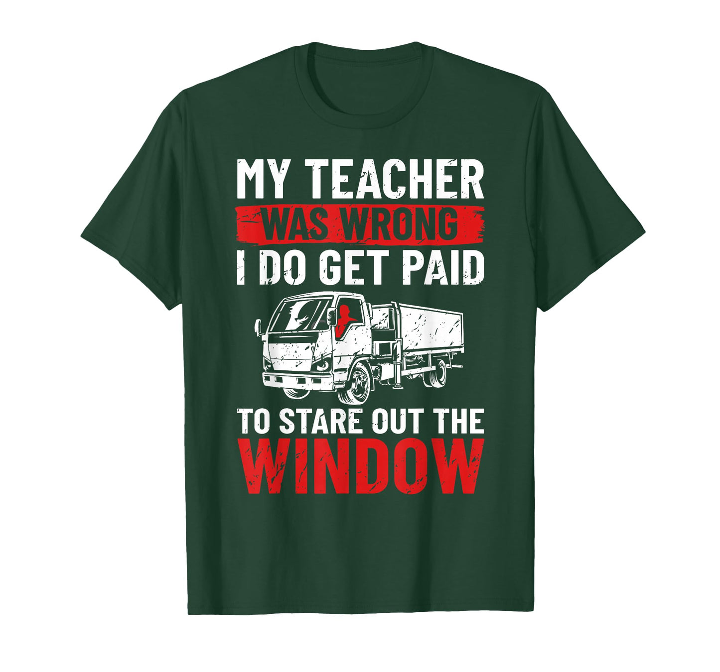 18 Wheeler Semi-trailer Trucker Truck Driving Truck Driver T-Shirt