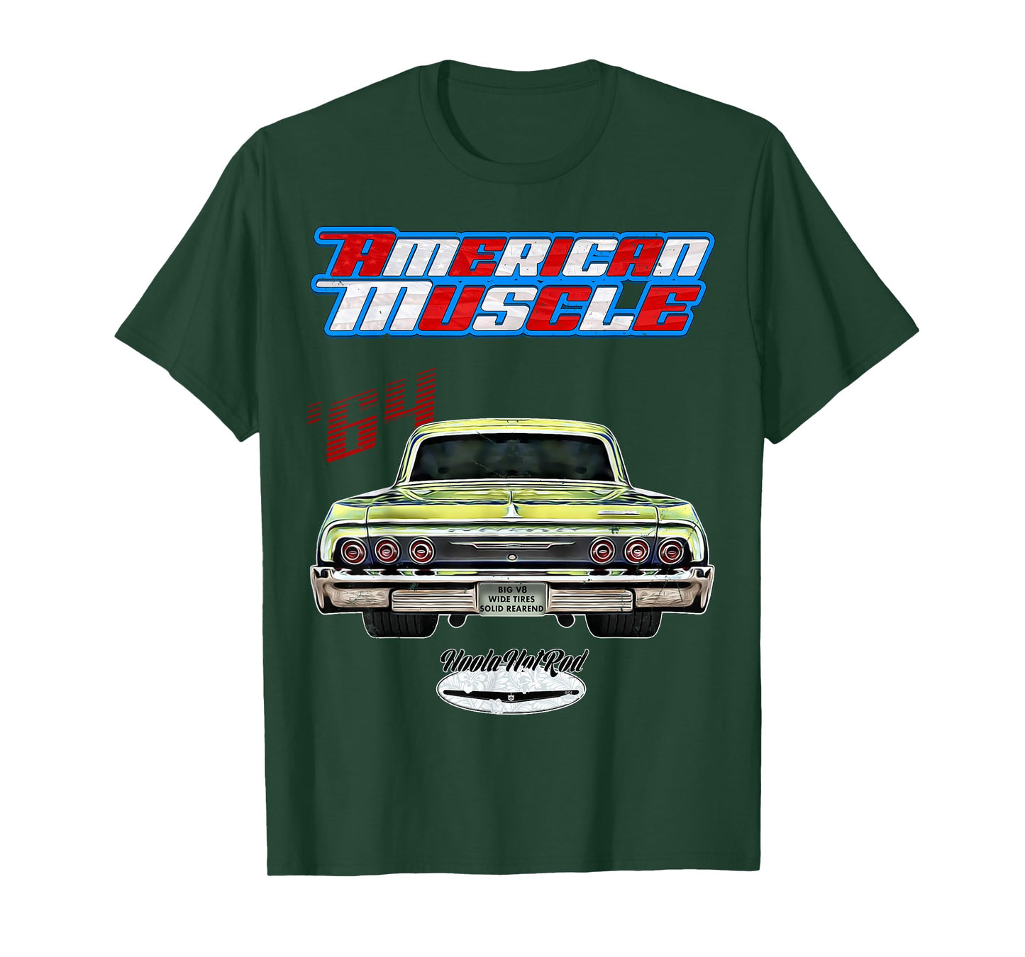 1964,64,HotRod,Impala,Biscayne,Del Ray,DelRay,Muscle Car,USA T-Shirt