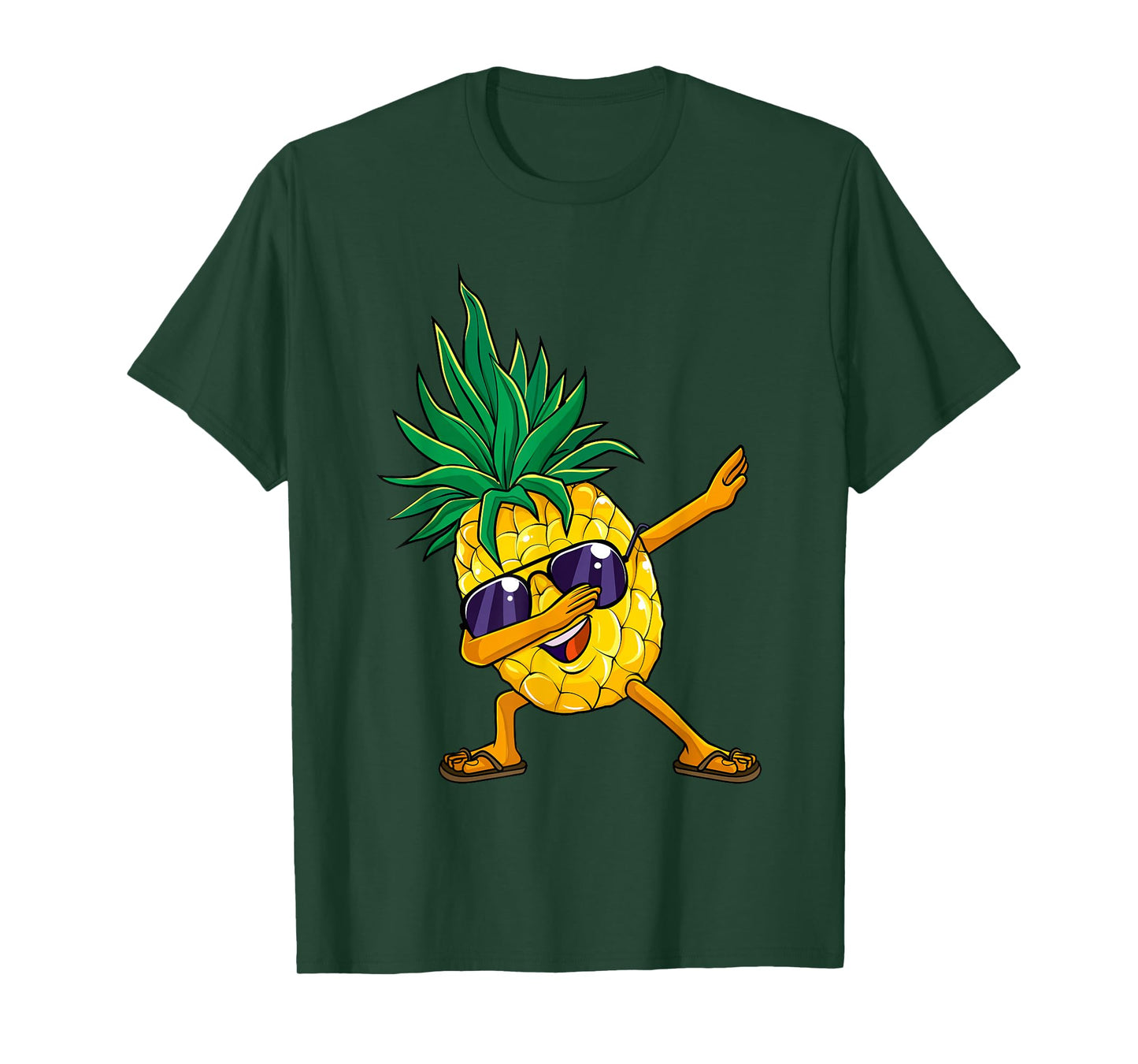 Dabbing Pineapple Hawaii Dab Dance Hawaiian Kids T-Shirt