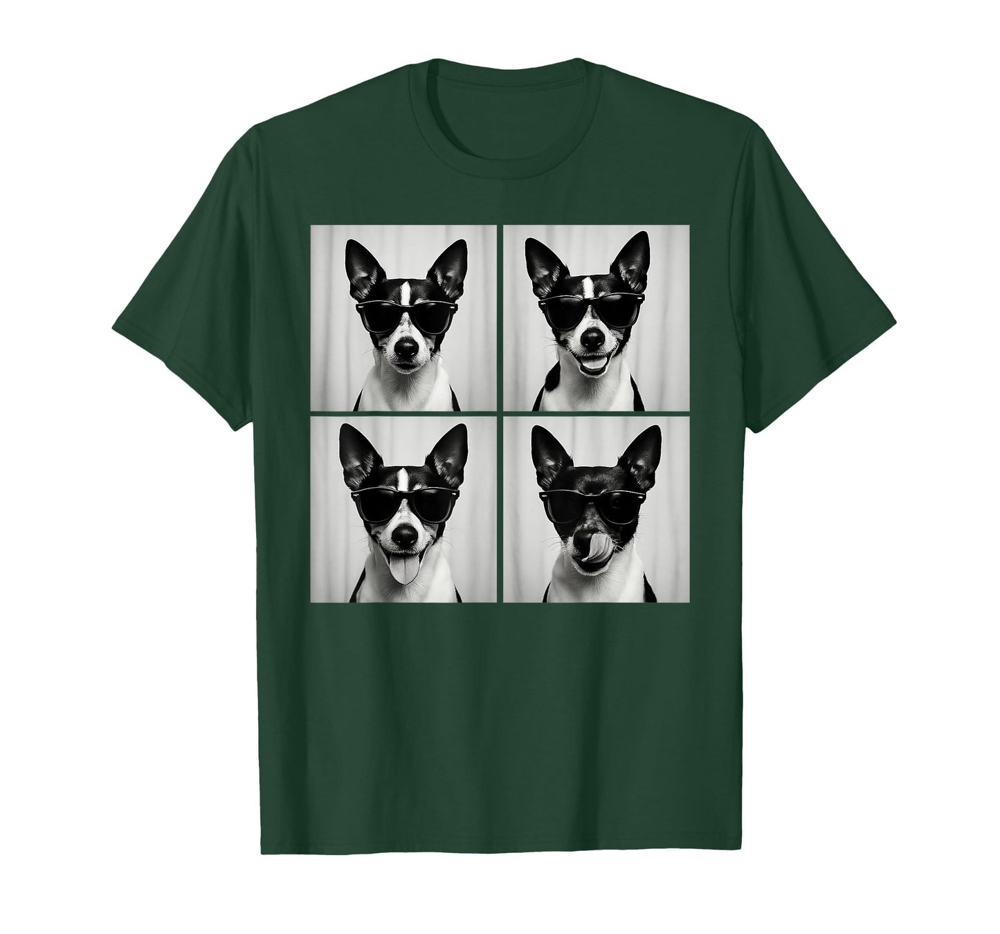 Funny Rat Terrier Dog Lover Cute Rat Terrier Photo Booth T-Shirt