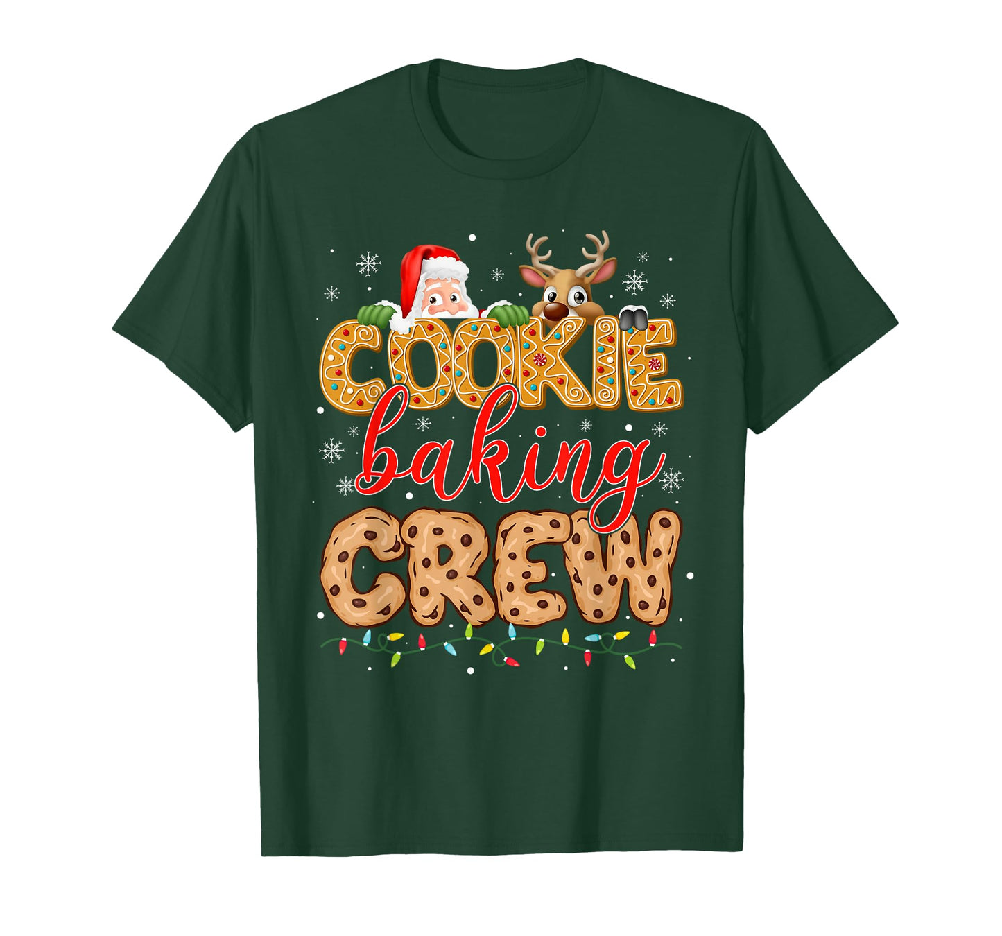 Christmas Cookie Baking Crew Cookie Crew Family Christmas T-Shirt