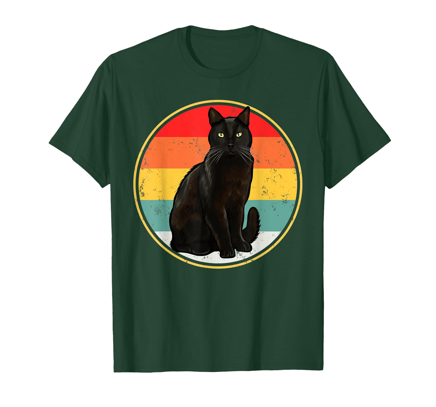 Funny Vintage Sunset Bombay Cat T-Shirt