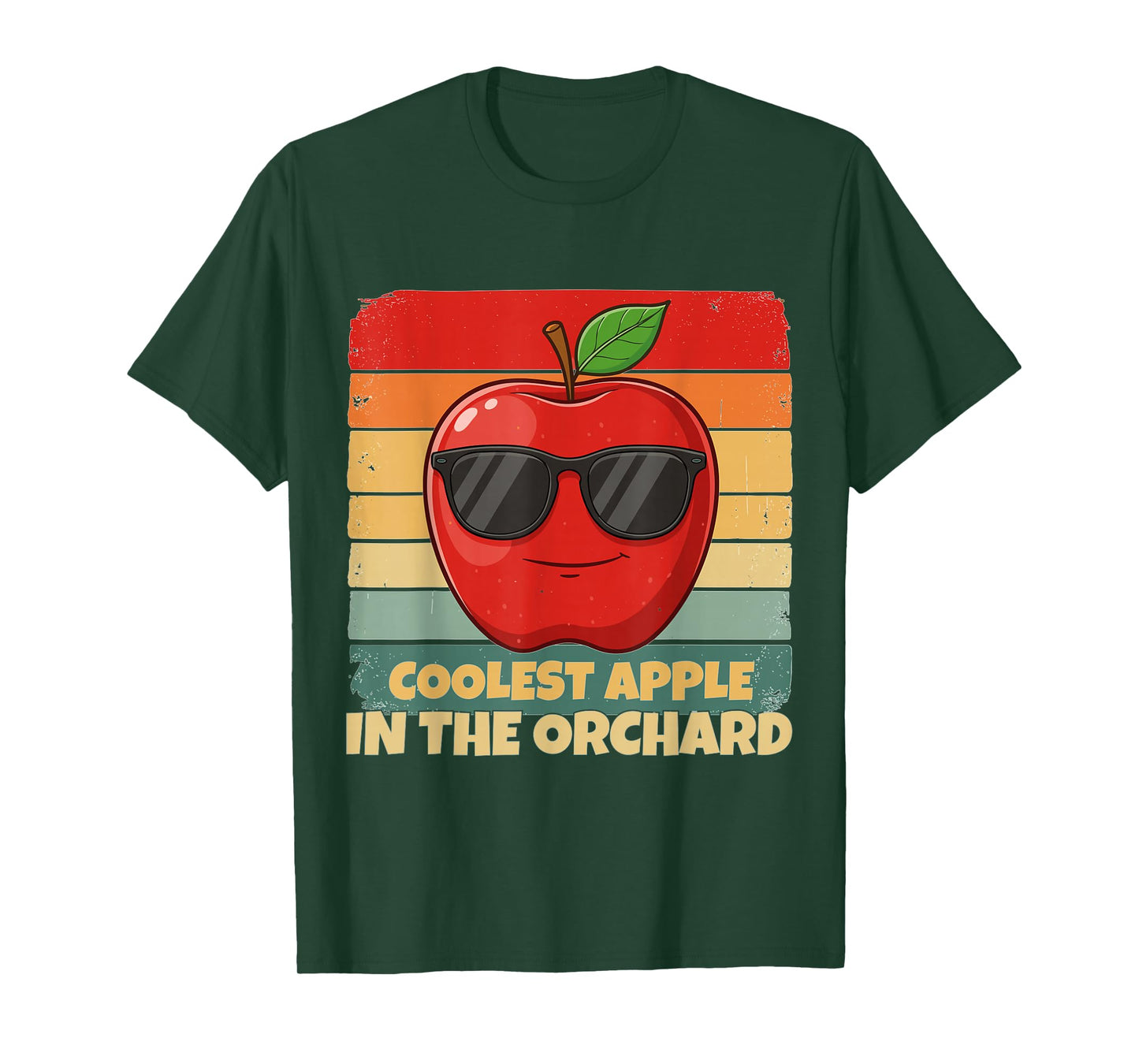 Apple Picking Day Harvest Coolest Apple in the Orchard retro T-Shirt